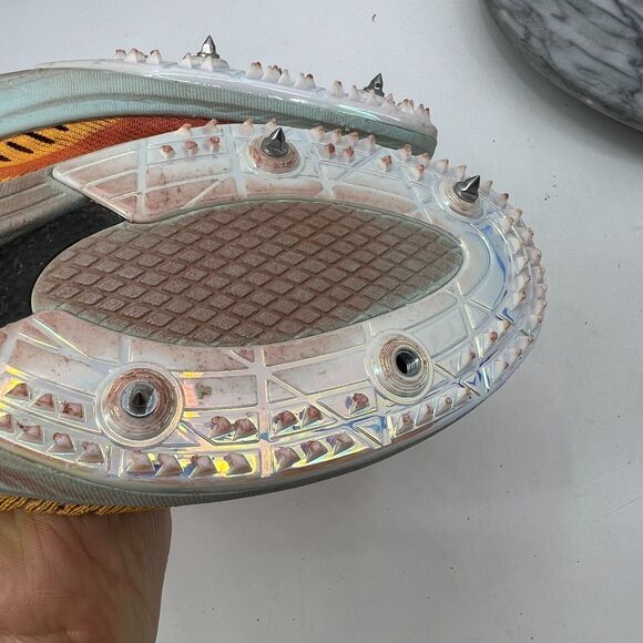 Hoka One One Cielo X LD Track Shoe Women 11.5 Radient Yellow Lightweight Running - Picture 10 of 12